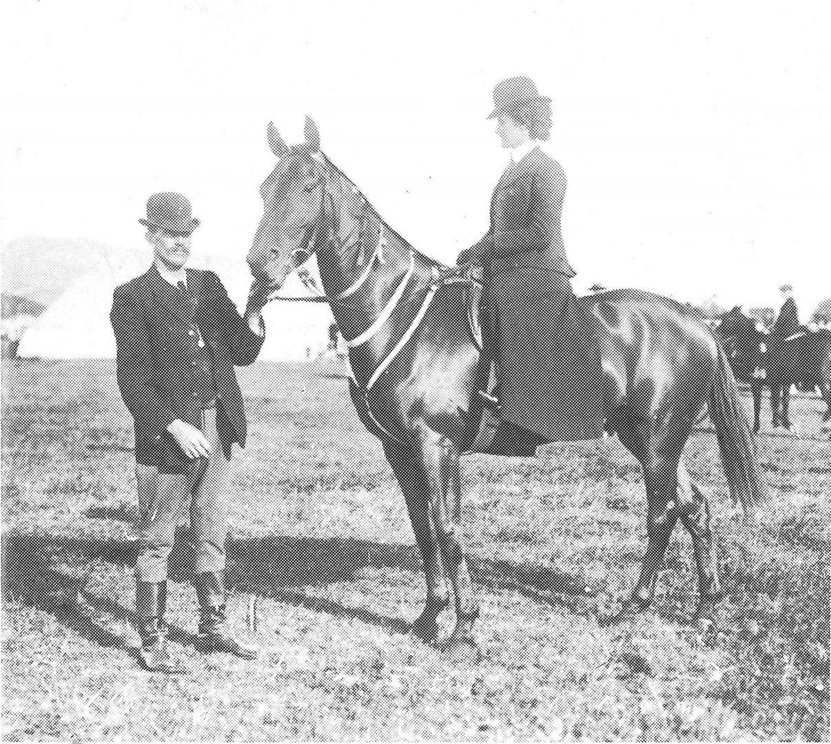 Pat Clarkin and Ruby Hinton (Mrs Insoll)