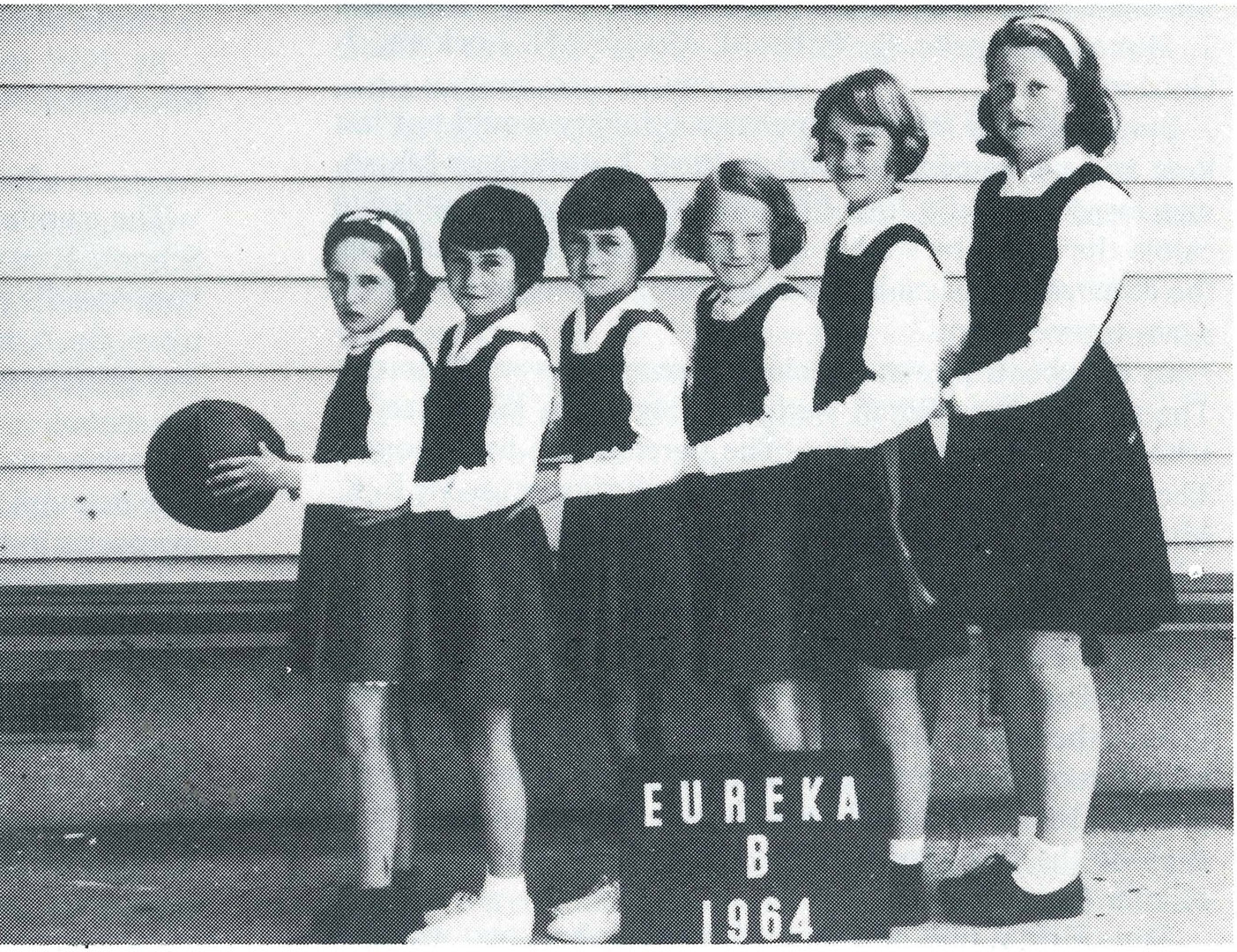 Eureka 'B' Netball Team 1964