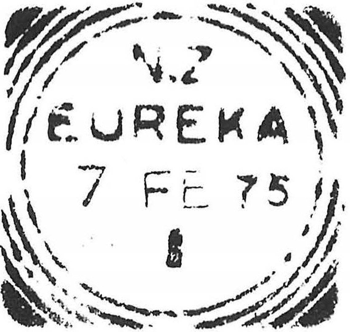 The Eureka postmark 