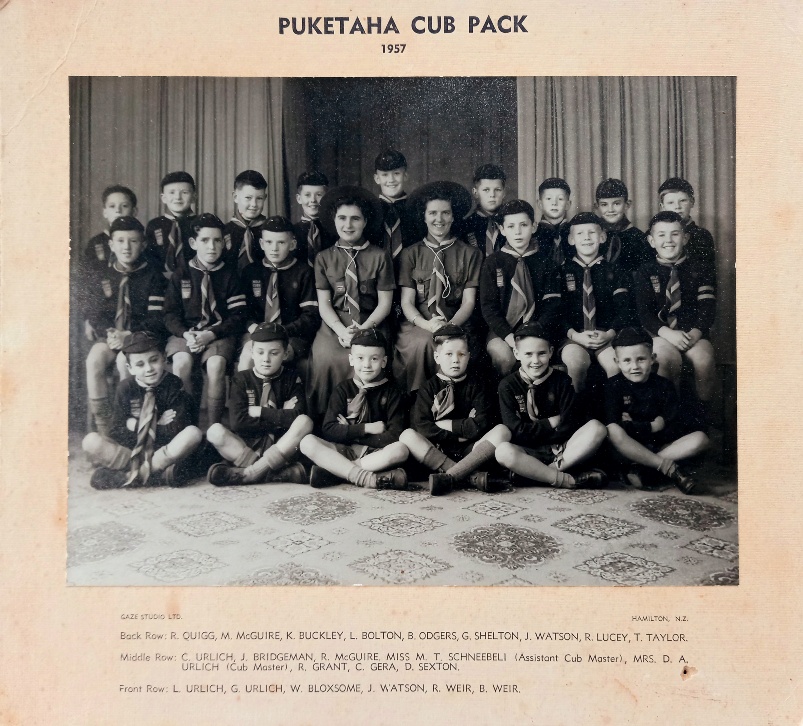 Puketaha Cubs 1957