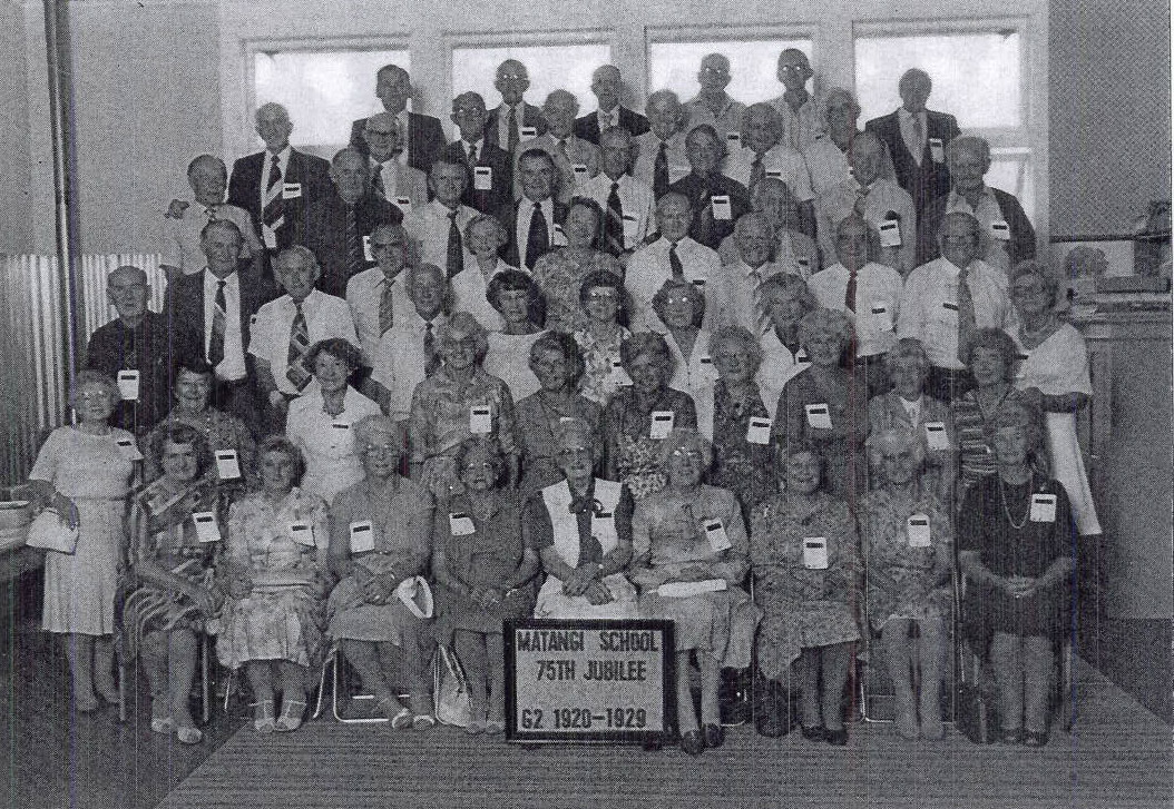 Matangi School 75th Jubilee 1920-1929