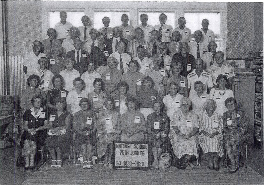 Matangi School 75th Jubilee 1930-1939