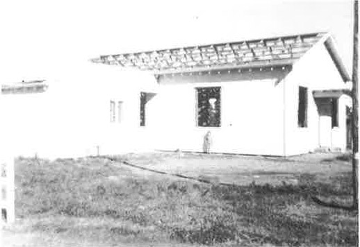 Newstead hall during demolition 1976